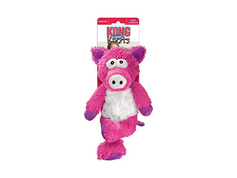 KONG - Cross Knots Pig - Internal Knotted Rop
