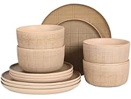 Gisbon Elite Butterwick 12 Piece Plates and Bowls Set