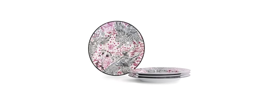 Marchesa Serengeti 4-Piece Salad Plate Set