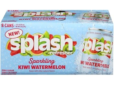 Splash, Kiwi Watermelon Sparkling Water 12 oz.