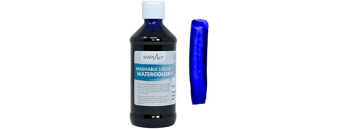 Handy Art Washable Liquid Watercolor Violet