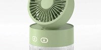 Mist Cooling Fan Compact Desktop Fan
