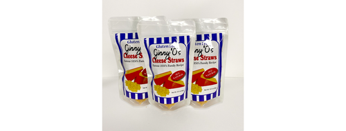 (6pk) Ginny O's Gluten-free Cheese Straws Crackers