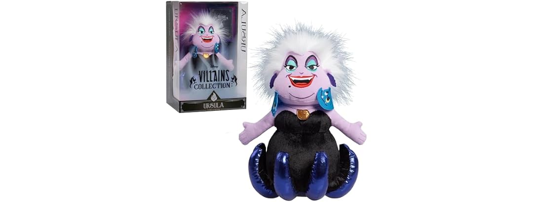 Just Play Disney Villains Ursula Plush