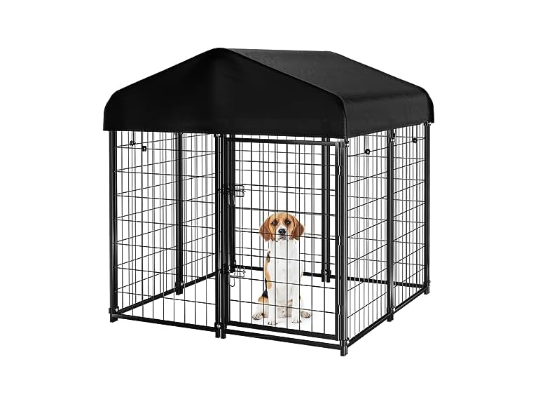 PawGiant Dog Kennel Outdoor with Roof