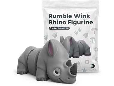 Generic Rumble Wink Rhino Collectible Figurine -