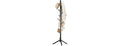 Wooden Coat Rack Stand With 8 Hooks