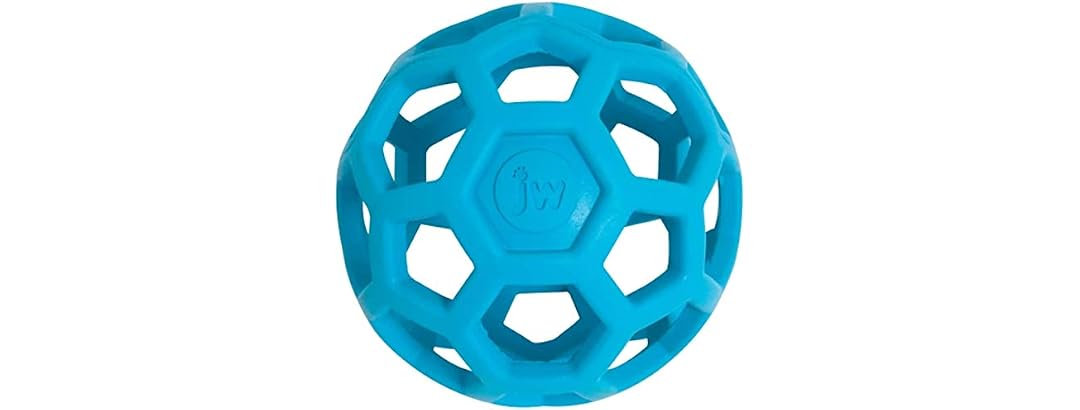 JW Pet Hol-ee Roller Dog Toy Puzzle Ball, Small