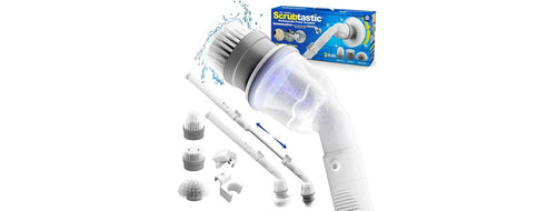 1 or 2-PK Electric Spin Scrubber
