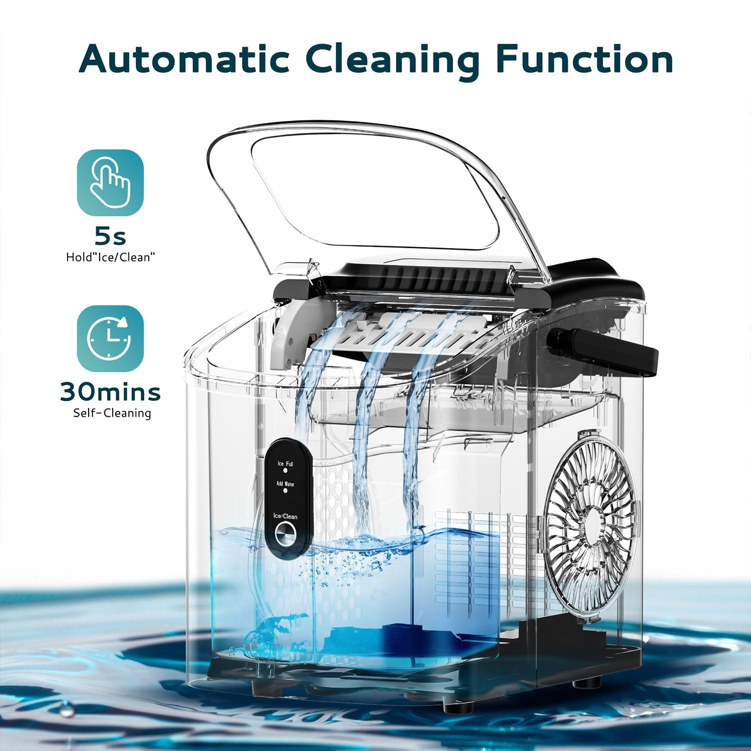 Euhomy Dart H1 Silver Bullet Ice Maker