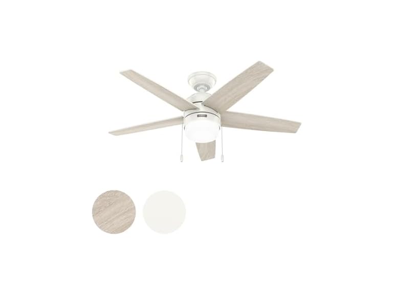 Hunter Fan 44" White Indoor Ceiling Fan