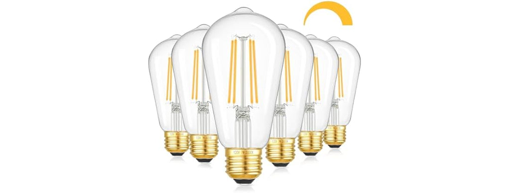 Kondras 7W Dimmable LED Light Bulbs, 60Watt Warm Light
