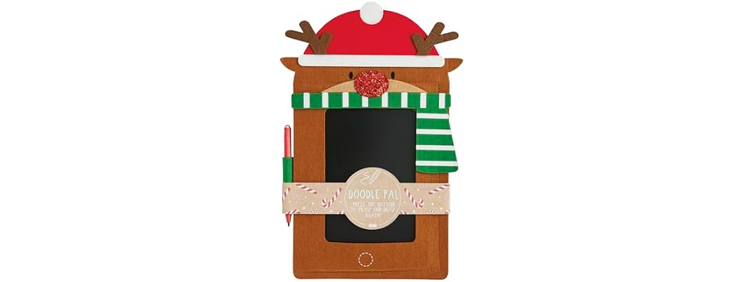 Mud Pie Kids Christmas Reindeer Doodle Pad
