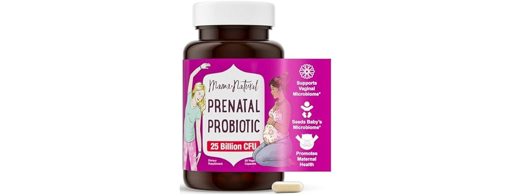 Mama Natural Prenatal Probiotics 25 Billion CFU