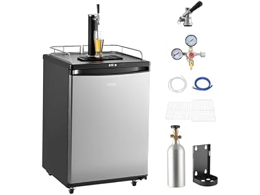 VEVOR Beer Kegerator, Single Tap Draft