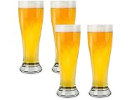 Nucleated Pilsner Glasses 16oz 8-Pack