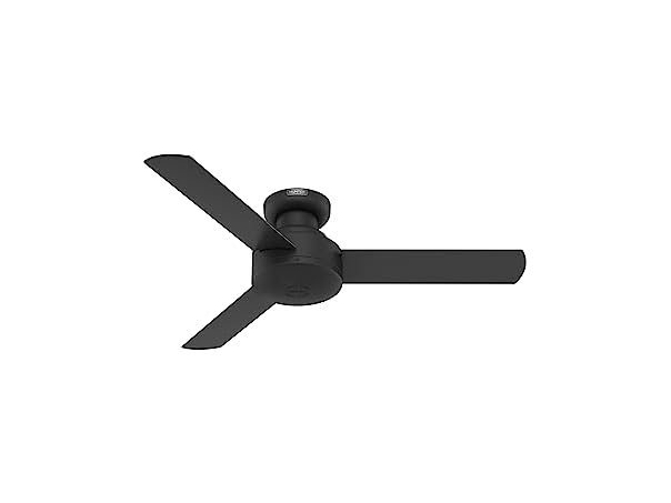 Hunter Fan 44" Ceiling Fan, Matte Black