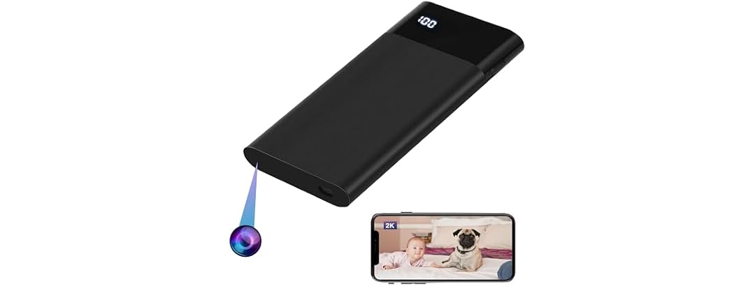 WIWACAM 2K WiFi Camera W/ 5000mAh Battery