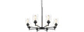 Sucolite 33.5'' 8-Light Chandelier -Choose Color