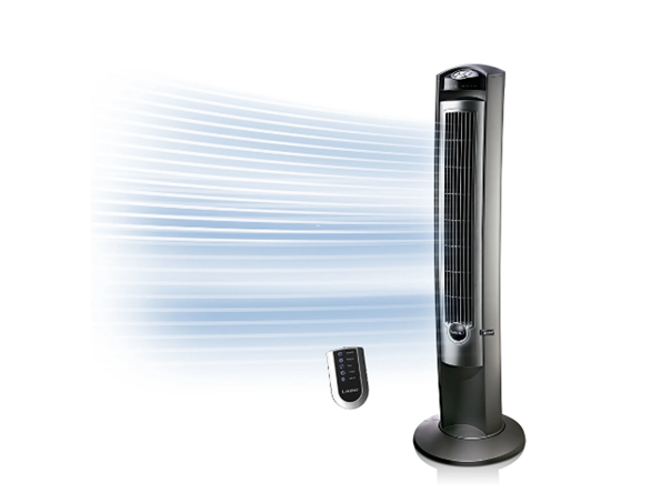 Lasko T42951C FAN TOWER W/REMOTE 42IN Black