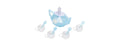 Disney Frozen Elsa Beautiful Ice-Inspired Tea Set