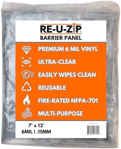 RE-U-ZIP Cut-to-Size XL Dust Barrier P
