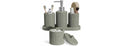 Clara Clark Bathroom Set - Sage Green
