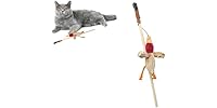 SPOT Skinneeez Stuffing-Free Cat Teaser Wand