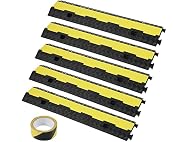 5-Piece Rubber Cable Guard, Dual Channel, 12000