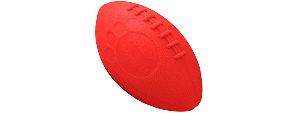 Jolly Pets Football Dog Toy, 8 Inches, Orange
