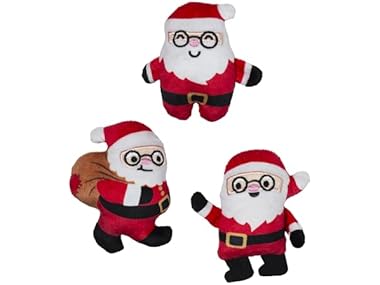 Fringe Studio Pet Toy, Rebels Without A Claus Santas
