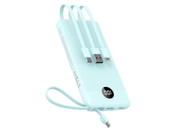 VEEKTOMX 10000mAh Portable Charger with