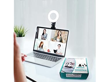 5" Portable Clip On Ring Light USB