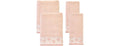 Winter Heather Snowflake 100% Cotton Premium 4-Pc Towel Set
