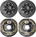 Trailer Hub Drum Kits 8 on 6.5" B.C. with 12"