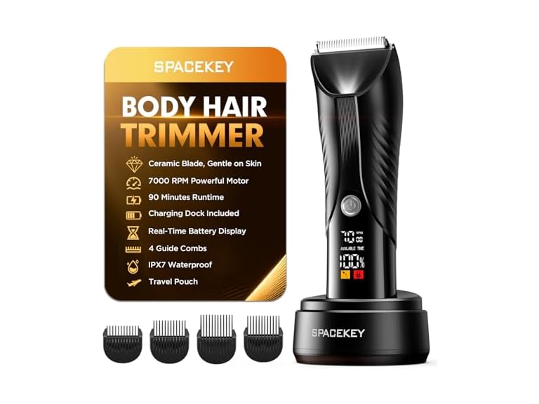 Spacekey Electric Body Hair Trimmer