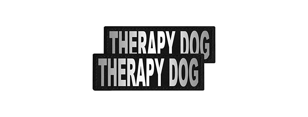 Dogline "Therapy Dog Removable Patches, Small/Medium