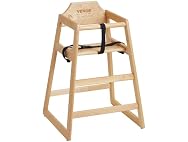 VEVOR Wooden High Chair for Babies &