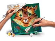 Ravensburger CreArt Do It Together: Tiger Paint‑by‑Number Kit