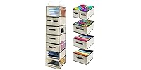 7-Shelf Closet Organizer w/ Drawers