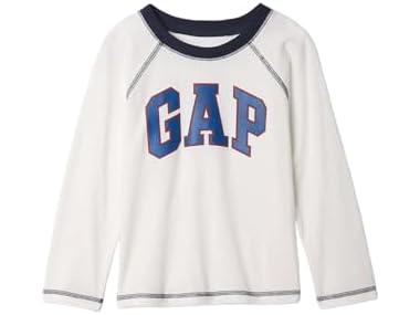 GAP Boys Baby-Boys Long Sleeve Logo Raglan Tee