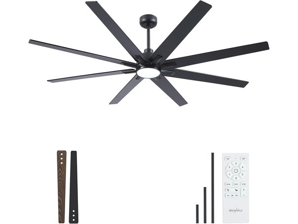 72 Inch Large Ceiling Fans With Lights