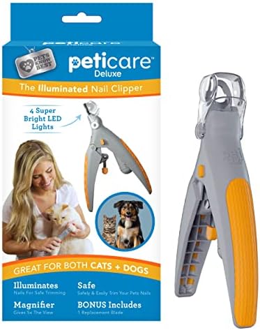 PetiCare Illuminated Dog & Cat Nail Clipper W
