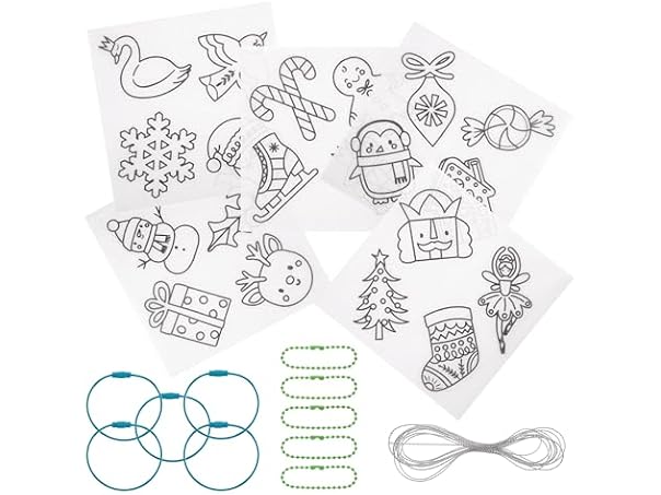 Stephen Joseph, 20 PC DIY Shrinking Art Kit