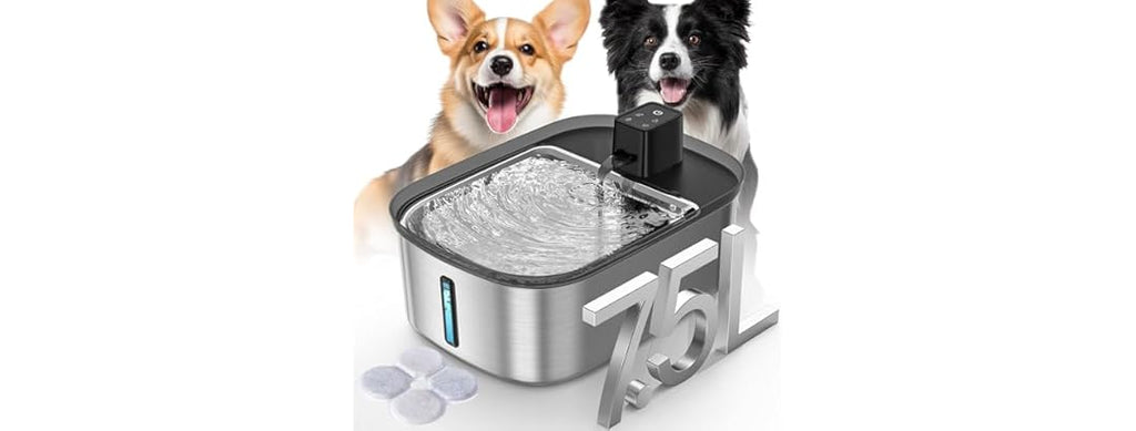 7.5L Large Dog/Cat Water Fountain