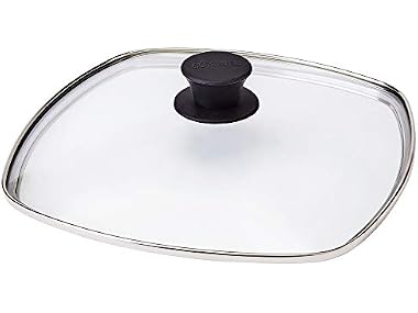 Cuisinel Square Glass Lid, Grill Pan 10.5"