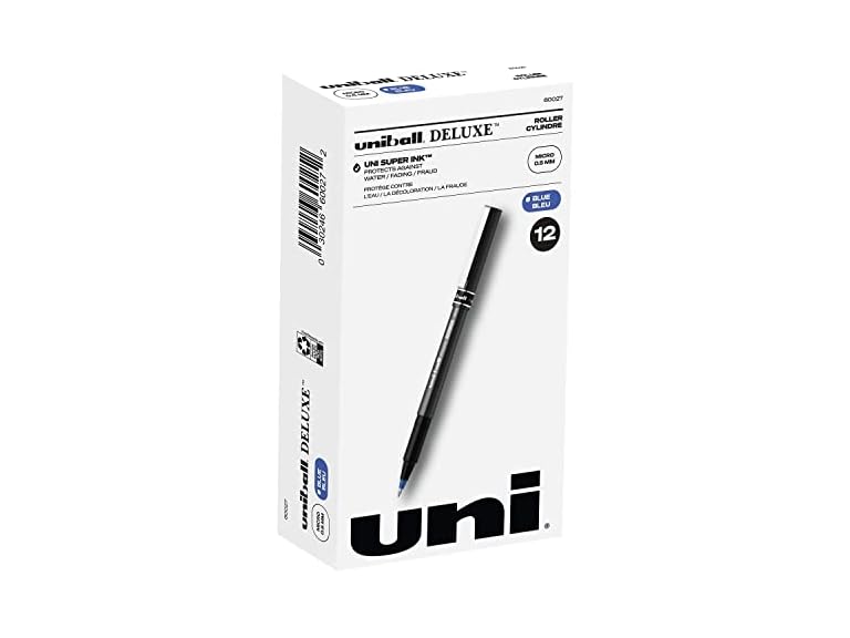 uni-ball Deluxe Stick Roller Ball Pen 0.5mm