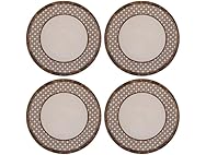 Karma, 10.75 inches Melamine Dinner Plates Set of 4