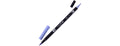 Tombow Dual Brush Pen Mist Purple 553
