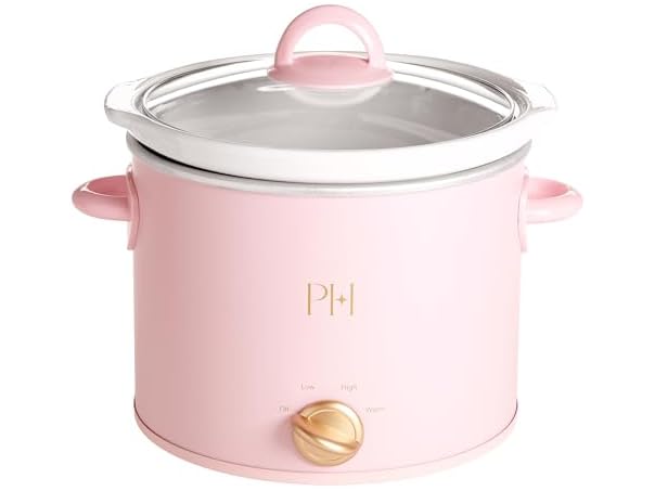 Paris Hilton 3.5-Quart Manual Slow Cooker, Pink